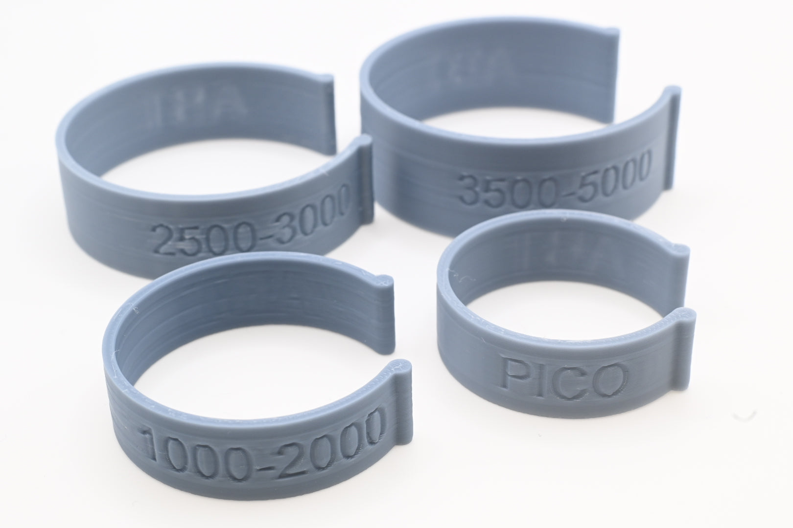 Fixed spool clips extra small size 1000-2000